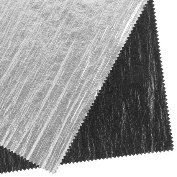 Hwnt876 100% Nylon Crinkle Foiled Shiny Fabric